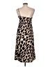 Natori Animal Print Brown Cocktail Dress Size L (estimated) - photo 2