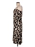 Natori Animal Print Brown Cocktail Dress Size L (estimated) - photo 5