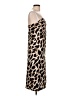 Natori Animal Print Brown Cocktail Dress Size L (estimated) - photo 4