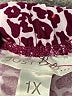 Just Be... Animal Print Burgundy Casual Pants Size 1X - photo 4
