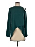 Amanda Uprichard Teal Long Sleeve Blouse Size P (petite) - photo 1