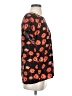 CAbi 100% Polyester Orange Short Sleeve Blouse Size S - photo 4