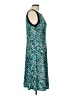 Glamour Graphic Teal Cocktail Dress Size 12 - photo 4