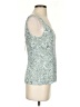 Alex Evenings Silver Tank Top Size S - photo 4