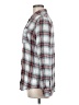 O'Neill 100% Viscose Plaid Silver Long Sleeve Button-Down Shirt Size M - photo 5