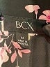 BCX 100% Polyester Floral Black 3/4 Sleeve Blouse Size M - photo 7