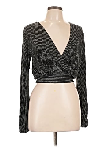 Chocolate Long Sleeve Top (view 1)