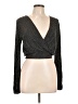 Chocolate Gray Long Sleeve Top Size L - photo 1
