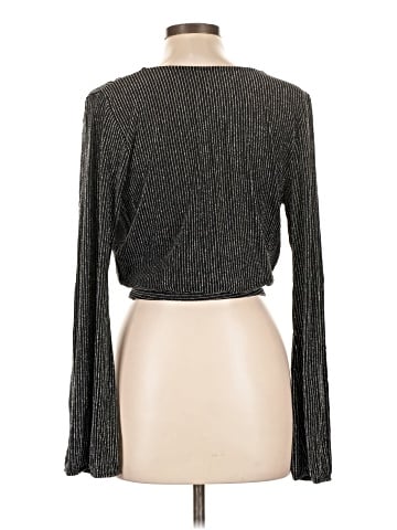 Chocolate Long Sleeve Top (view 2)