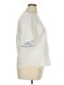 J.Crew 100% Cotton Stripes White Ivory Short Sleeve Top Size 14 (tall) - photo 4