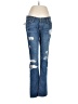 Paige 100% Cotton Hearts Blue Jeans Size 28 waist - photo 1