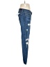 Paige 100% Cotton Hearts Blue Jeans Size 28 waist - photo 4