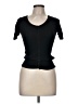 Akris Punto Black Short Sleeve Top Size 6 - photo 1