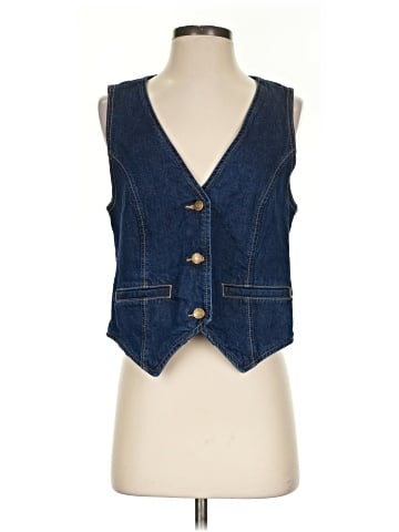 Ann Taylor LOFT Denim Vest (view 1)
