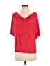 Ruti Red Short Sleeve Top Size Med (2) - photo 1