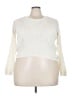 Mind Code Ivory Pullover Sweater Size 3X (estimated) - photo 1