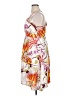 Mlle Gabrielle Tropical White Casual Dress Size 1X - photo 5
