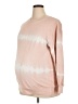 Gap Tie-dye Pink Sweatshirt Size Lg Maternity - photo 1