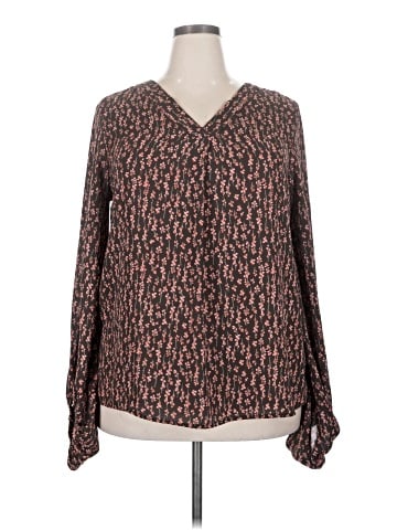 Haptics Long Sleeve Blouse (view 1)