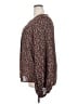 Haptics Brown Long Sleeve Blouse Size 3X (estimated) - photo 5