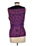 Tory Burch Purple Sleeveless Blouse Size 6 - photo 2