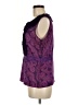 Tory Burch Purple Sleeveless Blouse Size 6 - photo 5