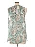 Daniel Rainn 100% Polyester Teal Sleeveless Blouse Size L - photo 2