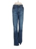 J Brand Solid Blue Jeans Size 28 waist - photo 1