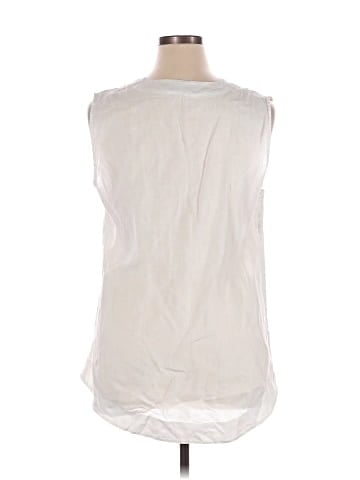 Pure Navy Sleeveless Blouse (view 2)