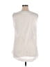 Pure Navy White Sleeveless Blouse Size XL - photo 2