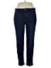 J.Jill Solid Blue Jeans Size 18 - photo 1