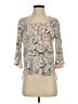 Clara Sun Woo Gray 3/4 Sleeve Blouse Size XS - photo 1