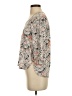 Clara Sun Woo Gray 3/4 Sleeve Blouse Size XS - photo 5
