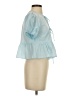 Wild Fable Blue Short Sleeve Blouse Size XS - photo 4