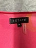 1.State 100% Polyester Pink Sleeveless Blouse Size M - photo 7