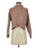 RD Style Tweed Brown Turtleneck Sweater Size S - photo 1