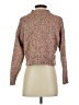 RD Style Tweed Brown Turtleneck Sweater Size S - photo 2