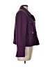Dolce Cabo 100% Polyester Tweed Purple Blazer Size L - photo 4