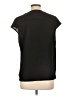 Adrienne Black Short Sleeve Top Size L - photo 2