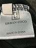 Urban Coco Solid Black Casual Skirt Size L - photo 4
