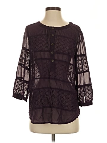 Vintage America Blues 3/4 Sleeve Blouse (view 1)