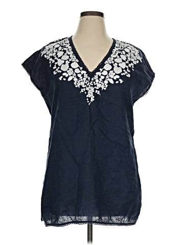 Tory Burch Short Sleeve Blouse (view 1)