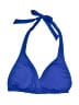 City Streets Solid Blue Swimsuit Top Size S - photo 1
