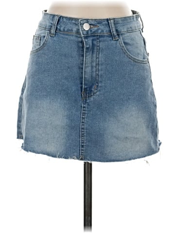 Unbranded Denim Skirt (view 1)