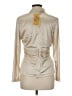 Another Thyme 100% Polyester Metallic Ivory Long Sleeve Blouse Size M - photo 2