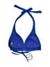 City Streets Solid Blue Swimsuit Top Size S - photo 2