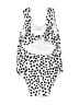 Old Navy Polka Dots Ivory One Piece Swimsuit Size 18-24 mo - photo 2