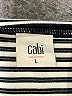 CAbi Stripes Black Casual Dress Size L - photo 7