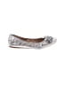 Antonio Melani 100% Leather Silver Flats Size 9 - photo 1
