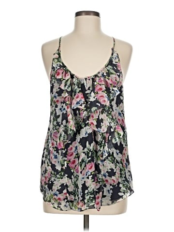 Rebecca Taylor Sleeveless Silk Top (view 1)